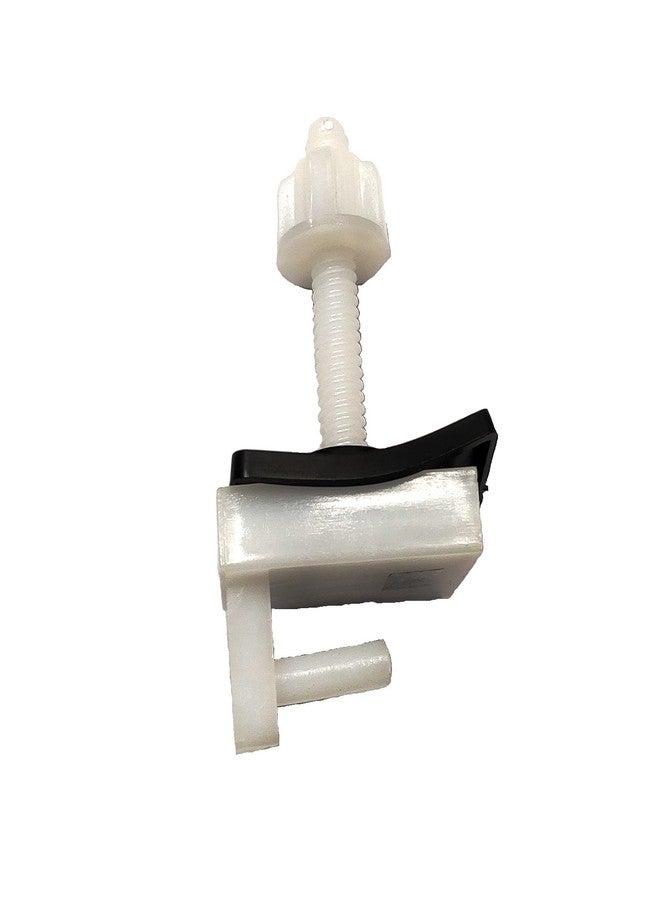 NEW WARE Plastic Toilet Seat Cover Hinges Pair Parry Type Clamp Box (Pastic; White) - Image 4